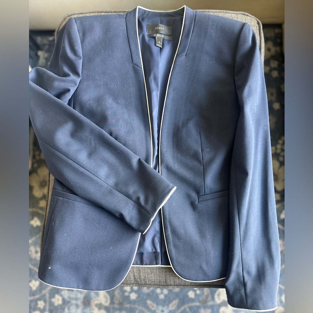 J.Crew Navy Blazer